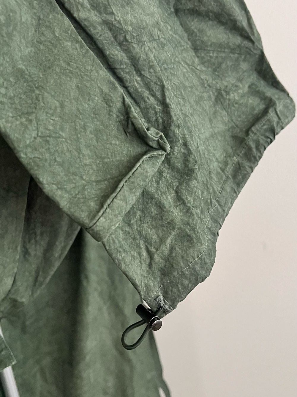 New w tags luxtokill Wide-Leg Cargo Pants in Olive Green - Women. Uk 10 - Picture 9 of 10
